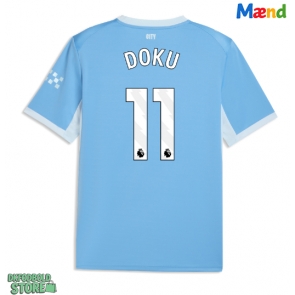 Manchester City Jeremy Doku #11 Replika Hjemmebanetrøje 2026-27 Kortærmet